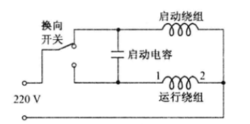 圖4 開關(guān)控制正反轉(zhuǎn)連接