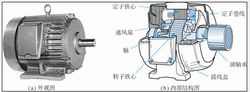 感應電動機的外觀及內(nèi)部結(jié)構(gòu)